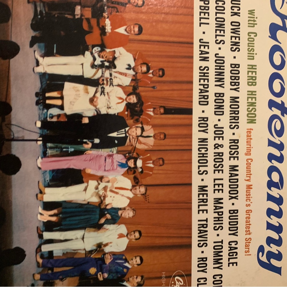 Vintage  country western vinyl albums